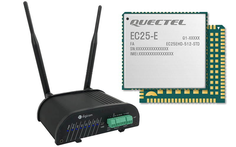 IGOSAIT LTE 4G-Modul-Himbeer-PI-Erweiterungskartenentwicklungsplatine für Quectel EC25-E EC25-AF EC25-A EC25-AF EC25-EC EC2-AU-Modul 